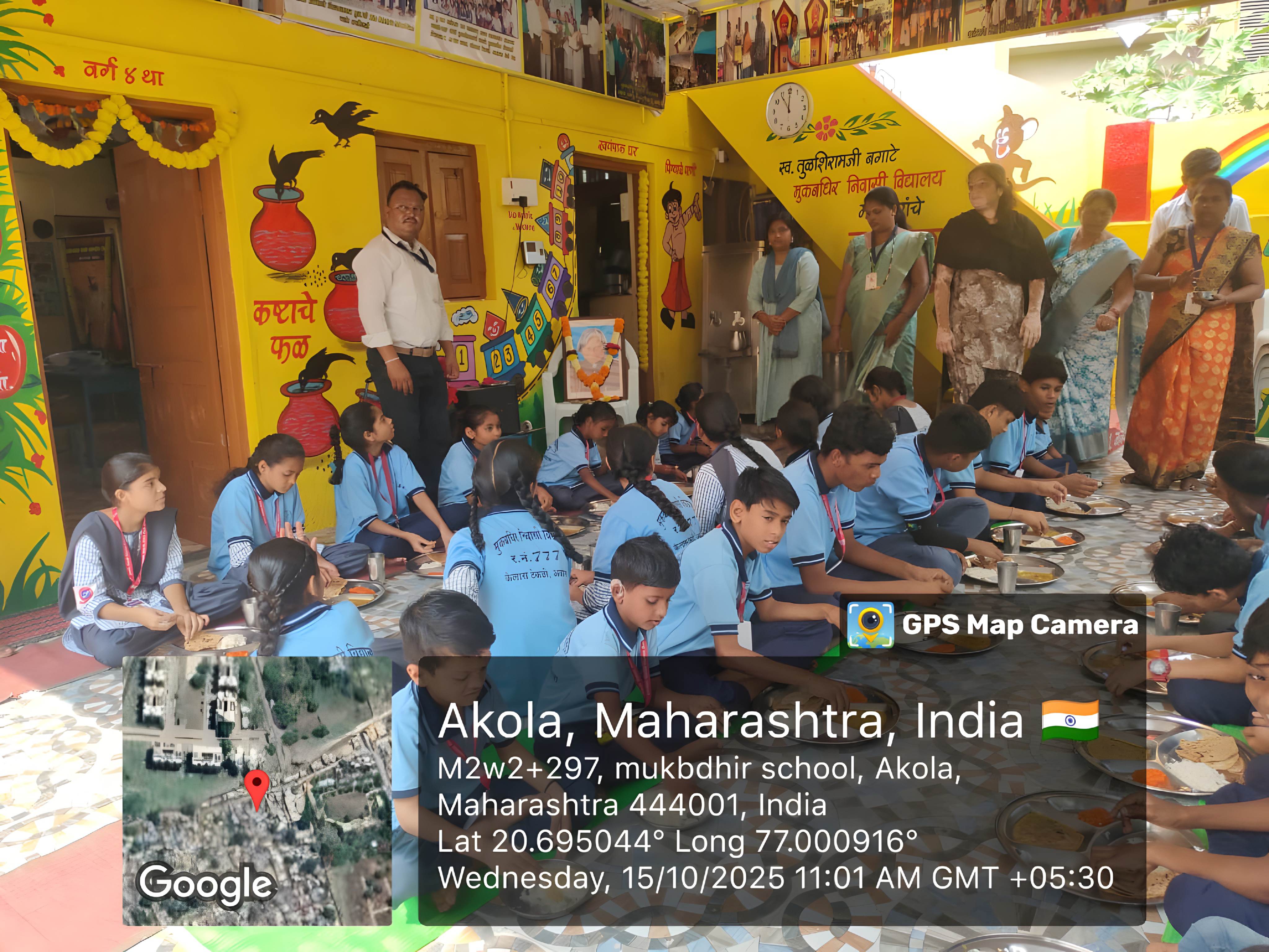 Organized nutritious meals for students and visiting dignitaries